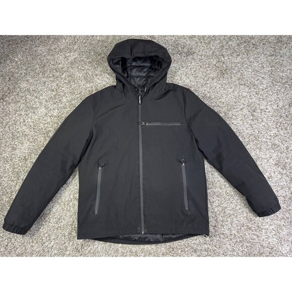 Calvin Klein Men's Hooded Jacket – Size M – Black CM224577 - Picture 1 of 16